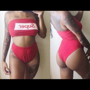 “Super” Print 2 Piece Set